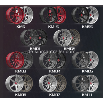 Forged Wheels Aluminiumlegierung Autoläder Felgen für Luxusfahrzeuge